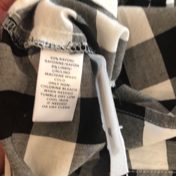 Loft Gingham off-the-shoulder dress - Picture 6 of 6